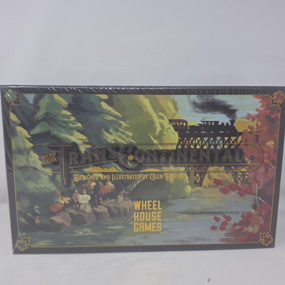 The Trans Continental board game - Kick Starter. New. Wheel House Games